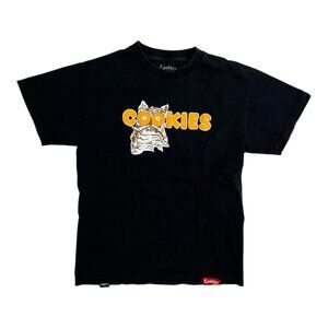 Cookies SF T-Shirt Size Medium Hooters Spoof Parody Black Hip Hop